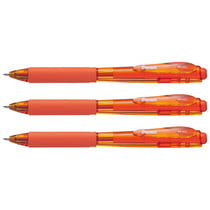 Lot de 3 Stylos PENTEL WOW BK440 - Orange - Pointe moyenne