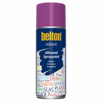 Spray de peinture - Violet de sécurité - RAL 4008 - Brillant - Couvrant et résistant - Belton - Robust - 400ml