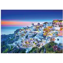 Puzzle couche du soleil dans l'archipel de santorin 1500 pieces - collection paysage - educa 19040