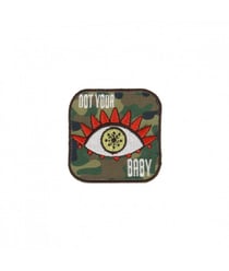 Ecussons Thermocollant Militaire 5 X 6 cm - Mediac Not Your baby vert