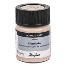 Peinture tous usages, beige clair, flacon 15 ml