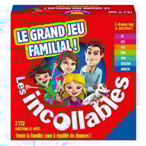 Le grand jeu familial des incollables cp-adulte - ravensburger - 262960 - quiz, questions reponses