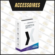 Ultimate Guard - Pack 100 pochettes Cortex Sleeves taille standard Noir