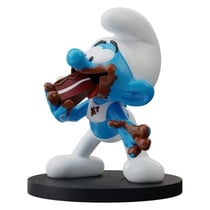 Les Schtroumpfs - Statue Schtroumpf Gourmand 10 cm - Puppy