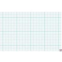 Tableau effaçable - Millimètre - Petits carreaux - 1 face - 80x120cm - Bouchut