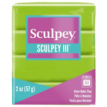 Pâte III vert - 57 gr - Sculpey
