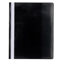 Chemise de présentation à lamelles PVC Premium - A4 - Noir - x 10 - Exacompta