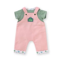 T-Shirt et Salopette Week-end à Paris pour poupon 30 cm