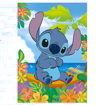 Puzzle disney : stitch en vacances a la mer 104 pieces - supercolor - clementoni - 25755
