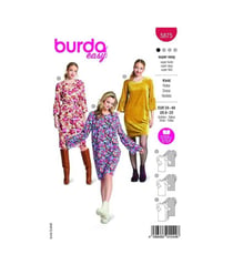 Patron Burda 5875-Robe taille n°Taille unique