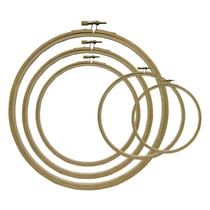 Cercle à broder en bois