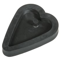 Moule: Breloque Coeur, 2,7x3,9cm, 1 pce.