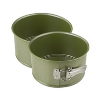 Ensemble de 2 Moules à panettone à charnière 18 cm Zenker Green Vision