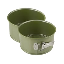 Ensemble de 2 Moules à panettone à charnière 18 cm Zenker Green Vision