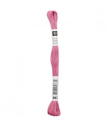 Fil à broder mouliné Uni - Rico Design 067 Rose
