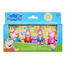 La fête de famille de peppa - peppa pig - figurines, personnages - hasbro - mini univers