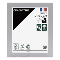 Cadre photo Karma gris 24x30 cm