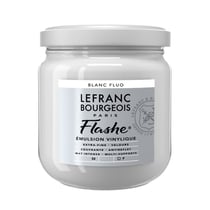 Peinture vinylique - Flashe - Blanc fluo - 818 - Lefranc Bourgeois - 400ml