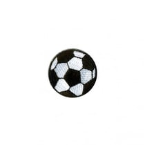 Ecusson thermocollant ballon de foot 5cm