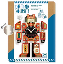 Horloge à créer Robotime - Do it Yourself - Djeco