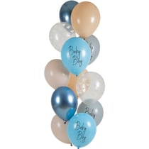 Bouquet 12 Ballons Baby Boy