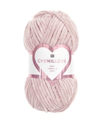 Découvrez le Confort et la Douceur de la Pelote Velours Creative Chenillove 100GR de Rico Design 05 Rose