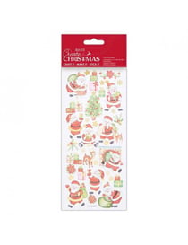Stickers foil Santa's presents PAPERMANIA