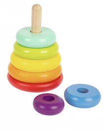 Tour a empiler arc en ciel