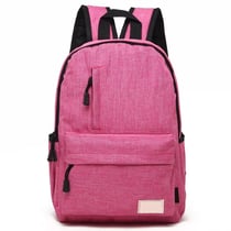 Sac à Dos PC Ordinateur Portable Universel Haute Qualité pour Etudiants Rose YONIS
