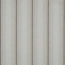 Tissu Lin mélangé Rayures noire sur fond Ecru