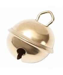 Grelots/clochettes 12mm argentés ou dorés - Rico Design Or