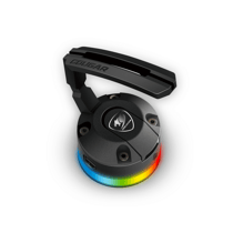 Support Cordon Souris Gaming - Cougar Gaming - BUNKER RGB VENTOUSE NOIR