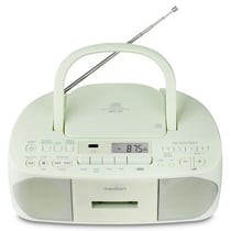 Radio CD K7 MEDION MD43429 - Vert - 29,5 x 21,2 x 11,5 cm