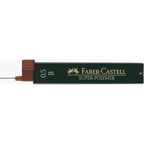 Mines - B - 0,5 mm - Recharge pour porte-mines - Faber-Castell - Super polymer
