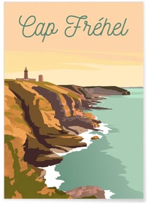 Affiche Cap Fréhel | A3 : 29,7x42cm