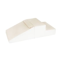 Set de 2 grands blocs en mousse blanc cappuccino - Velinda