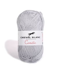 Pelote de coton Comète - Cheval Blanc 071 Gris
