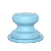 Mini Enceinte Bluetooth Magnétique Portable En Métal Son Haute Fidélité IPX5 Waterproof Bleu YONIS