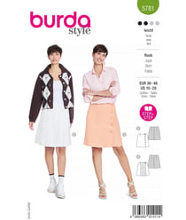 Patron Burda Style n°5781 – Jupe Femme Tailles 36-46 taille n°FR 36-46