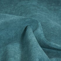 Tissu Jacquard d'ameublement Ultraclean uni Bleu canard