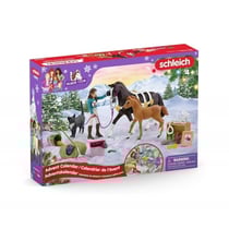 Calendrier de l'avent horse club noël 2024 - chevaux - schleich - 99092 - figurines, accessoires