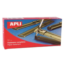 Relieurs métalliques dorés 90 x 12 mm 50 u.