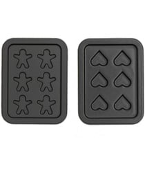 Plaques / Moules de cuisson miniatures - 2 pcs pour Lutin - Rico Design Bois