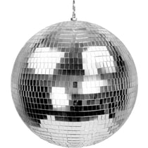 1 Boule Disco Silver - 30 cm