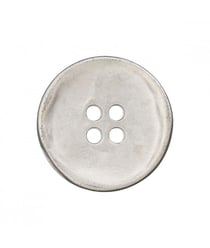 Boutons Rond en métal 4 trous 20mm X2 - Prym Argent Mat gris