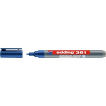 Marqueur tableau blanc EDDING - Bleu - Pointe fine 1 mm - Rechargeable