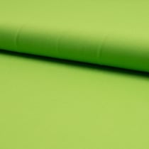 Tissu Popeline de coton unie Vert pomme