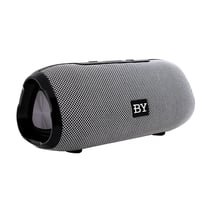 Enceinte Bluetooth Étanche Stéréo 3D Son Puissant Support TF AUX FM Autonomie 6h Gris YONIS