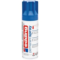 Bombe de peinture acrylique permanent Edding 5200 bleu gentiane