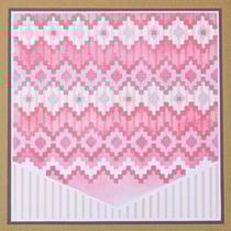 Pochoirs superposables textile - Sizzix